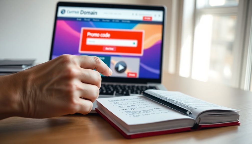 applying discount codes online