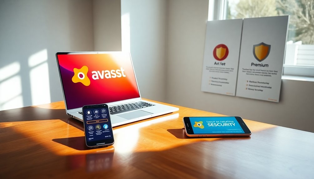 avast free versus premium features