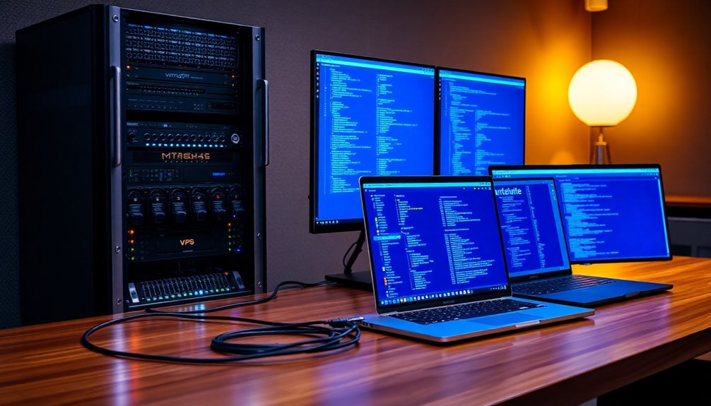 configuring virtual private server
