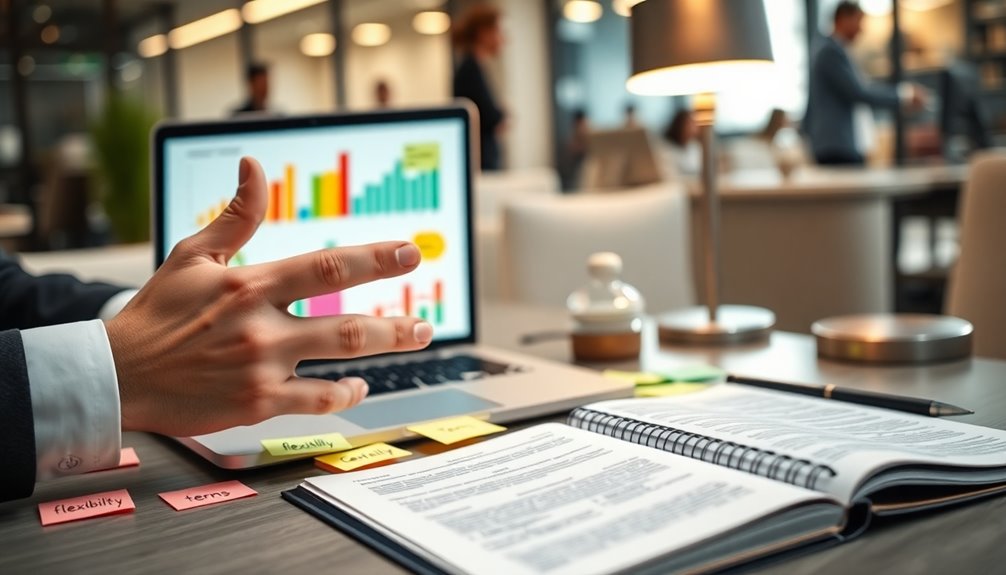 contract flexibility and navigation