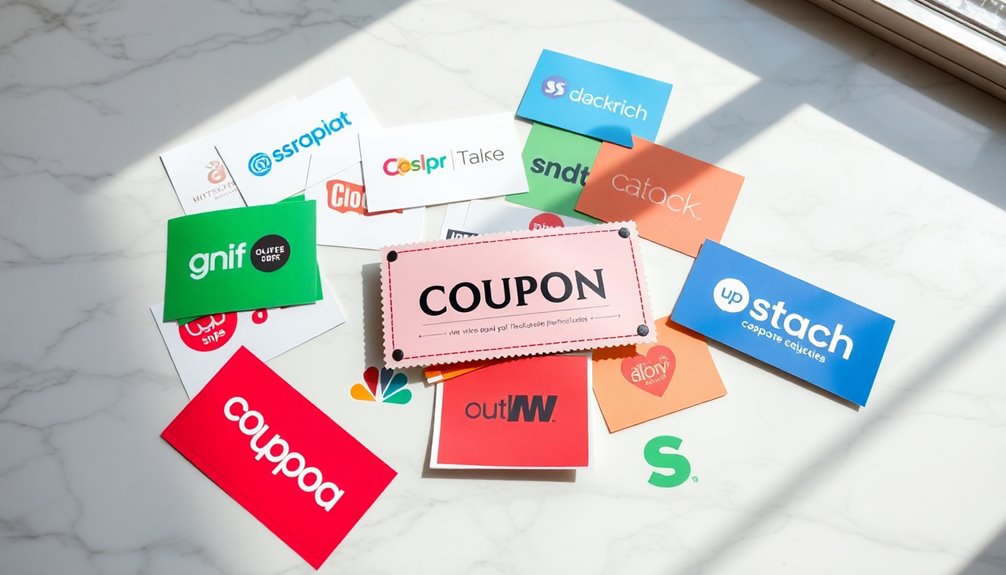 coupon sites and services