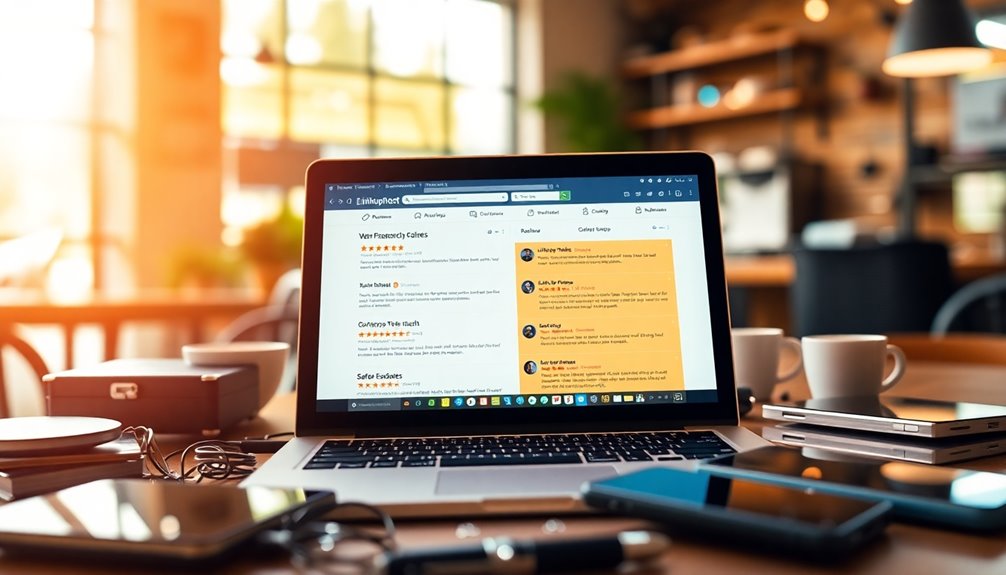 customer feedback and evaluations