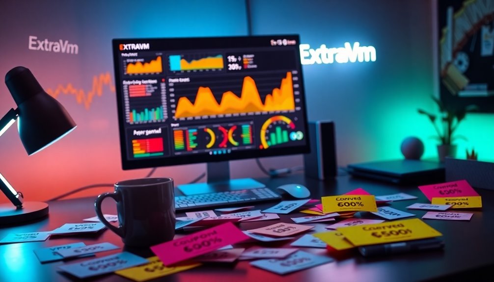 extravm coupons cost savings