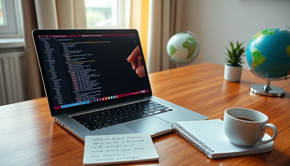 setting up domain dns