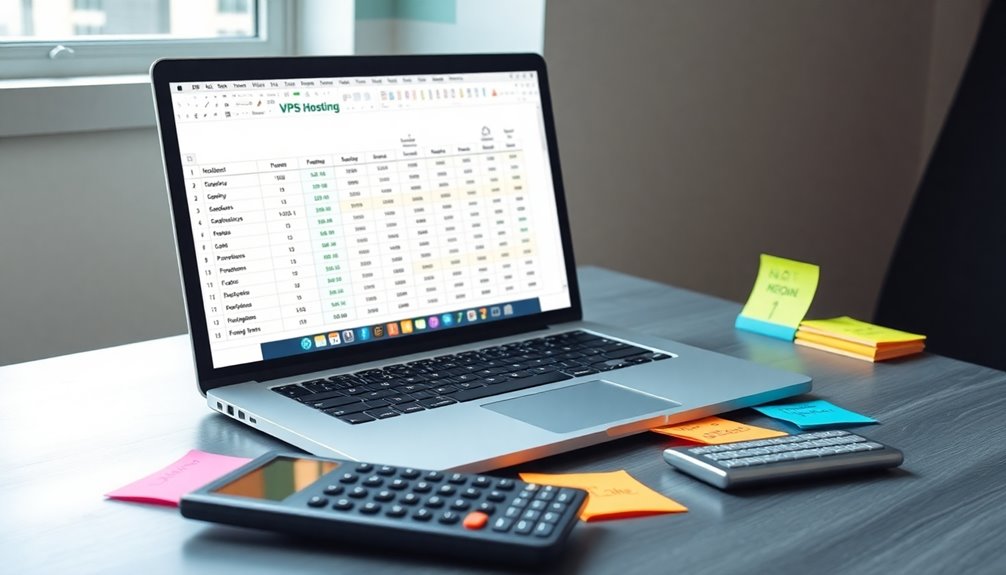 vps cost influencing features