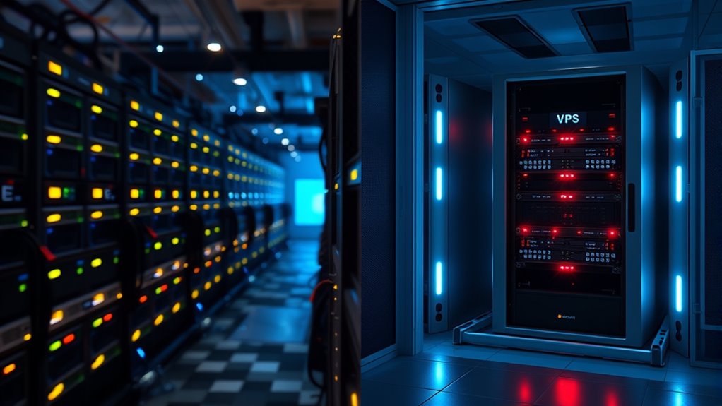 shared vs vps hosting security