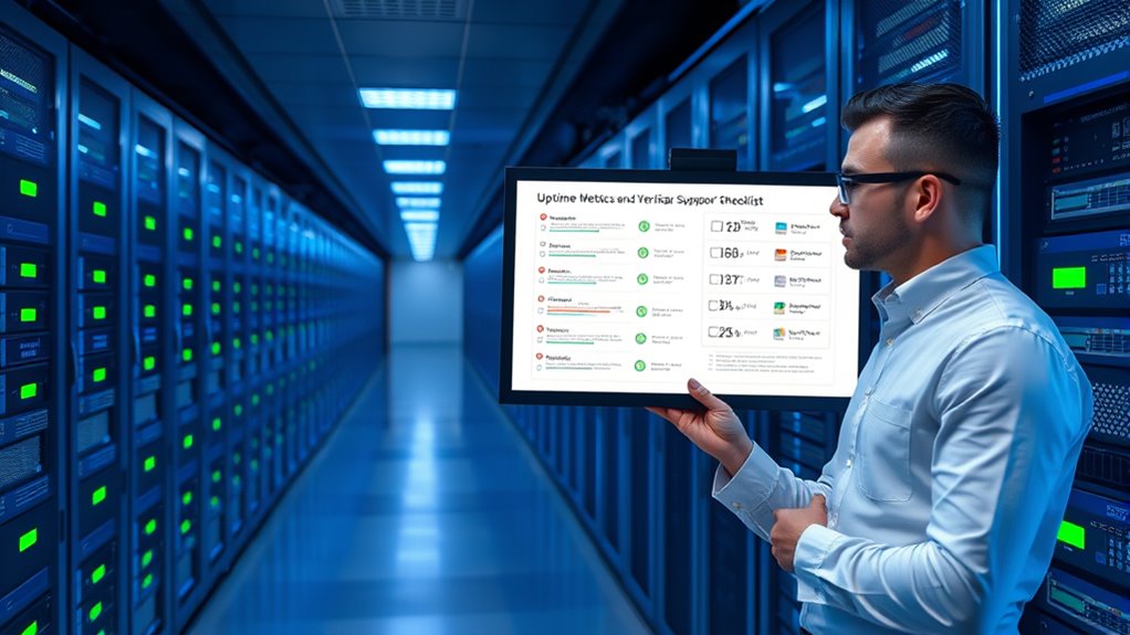 assess infrastructure and support