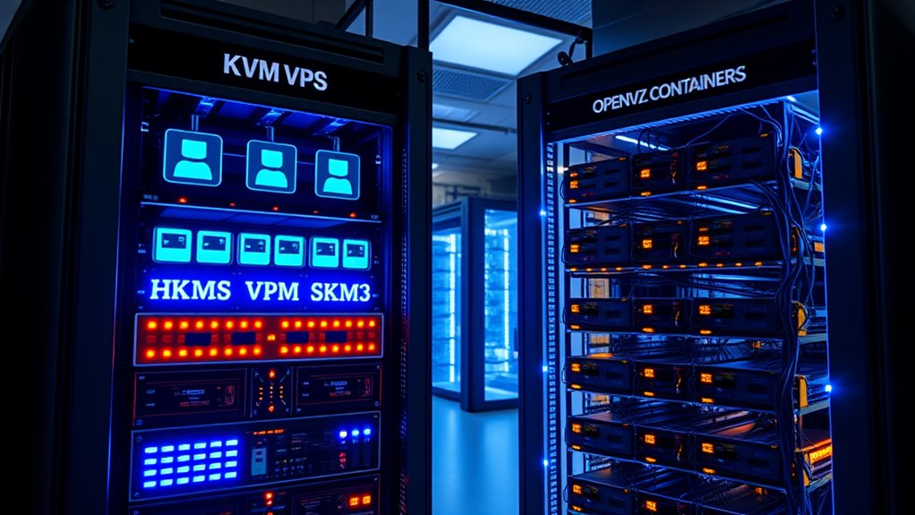 full virtualization versus containers