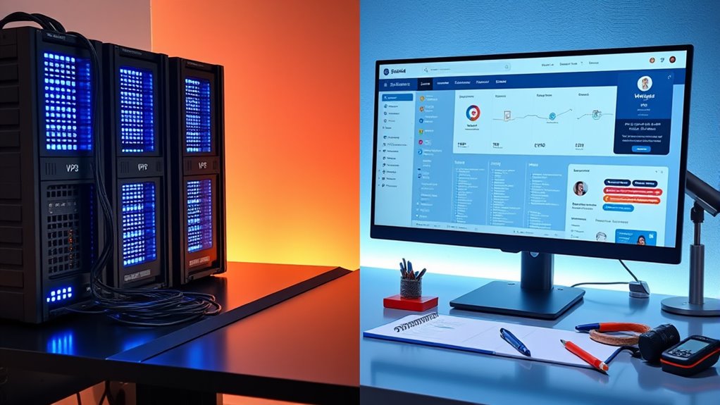 hosting options for website size