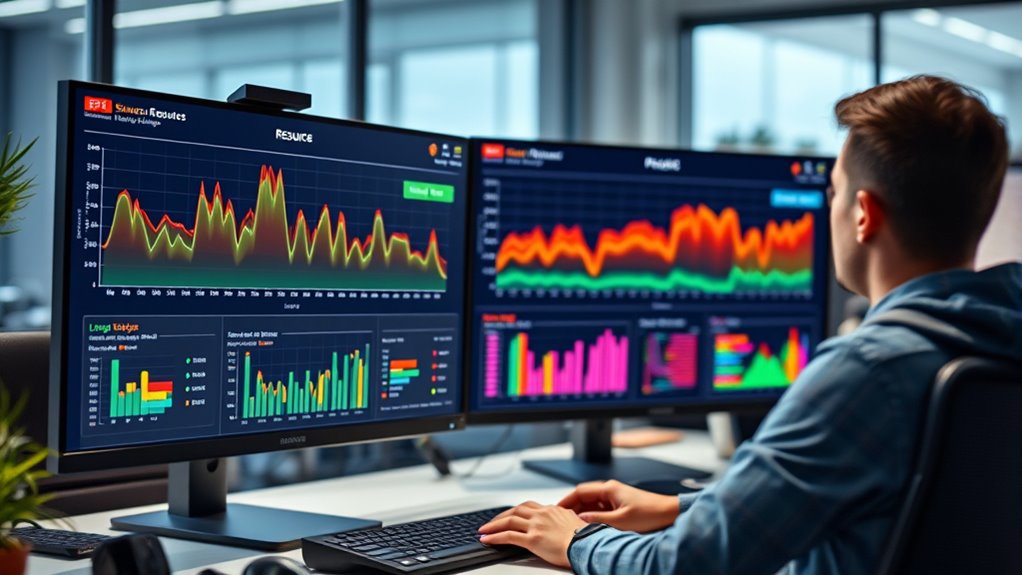 long term vps resource visualization