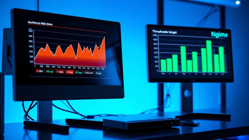 nginx outperforms apache significantly