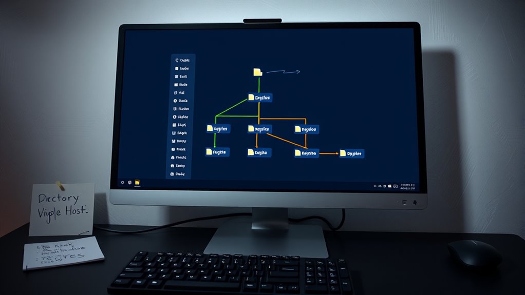 organize website directory structure