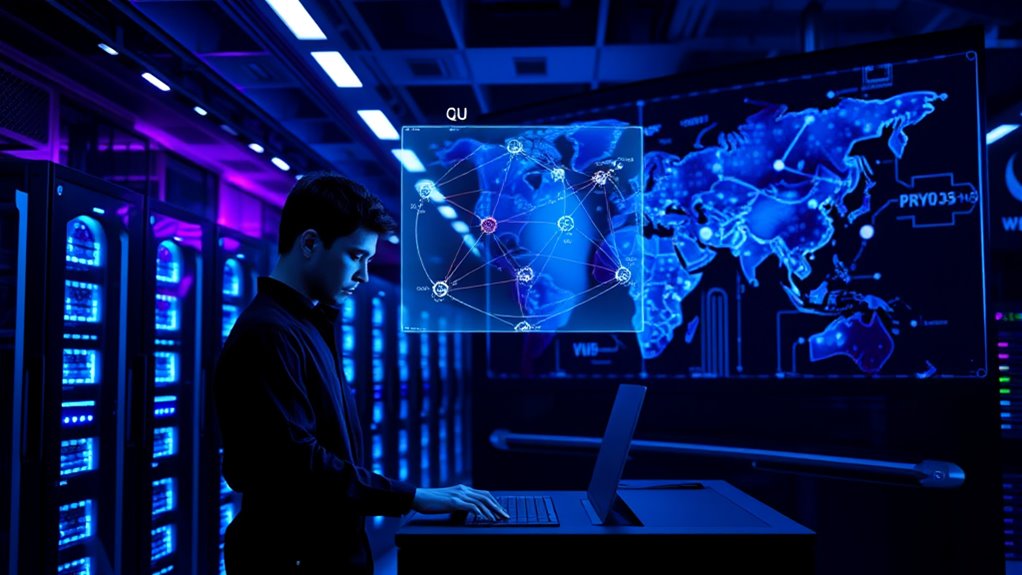 quantum secure data transmission