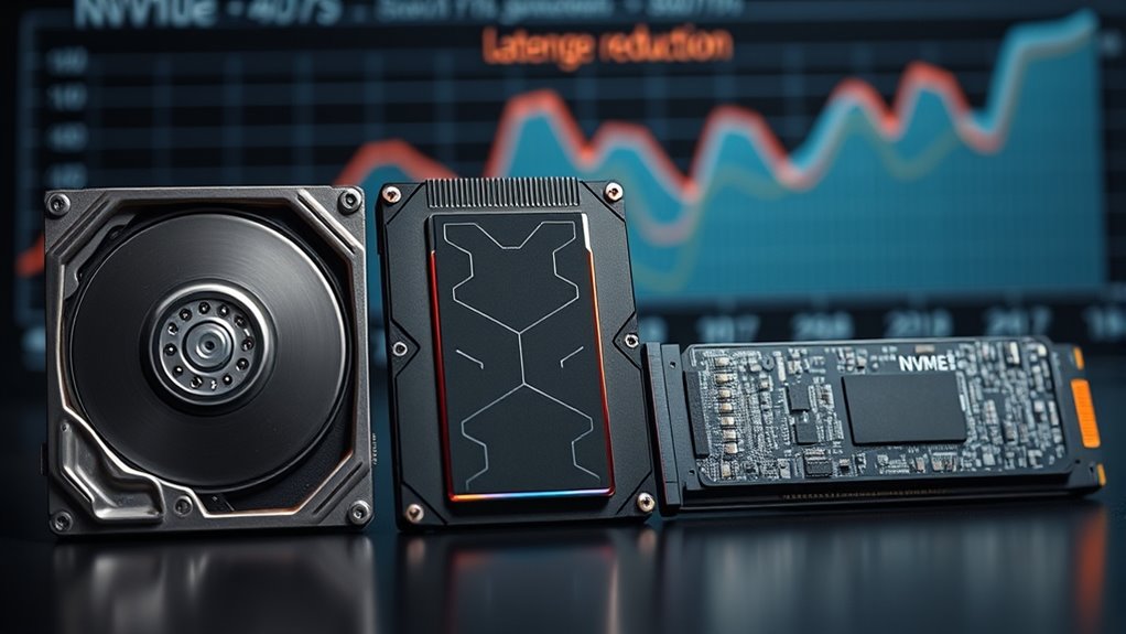 storage device performance differences