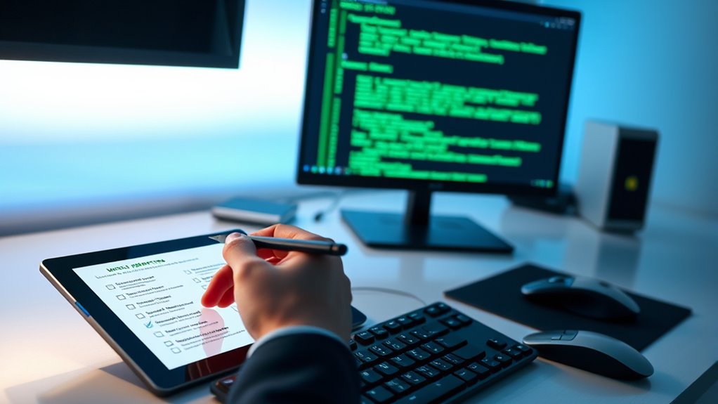 update test schedule backup