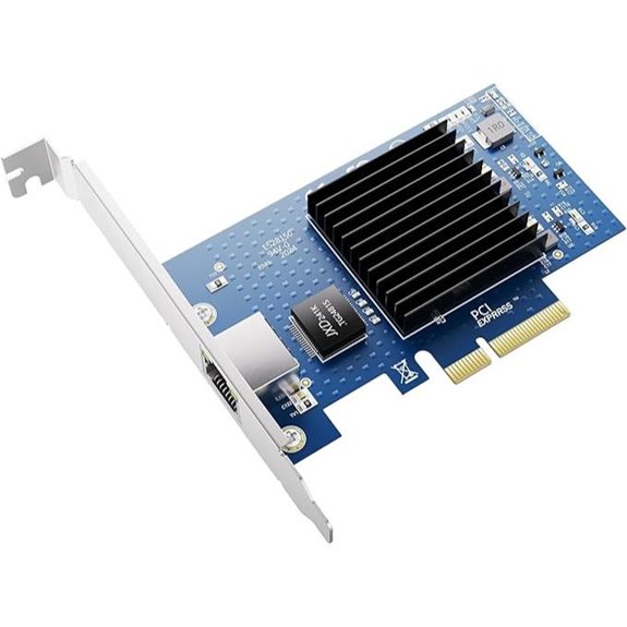 10Gb PCIe NIC Network Card with Single RJ45 Port