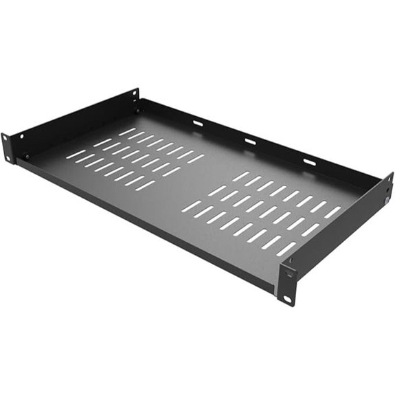 1U Universal Server Rack Shelves - 10 Deep