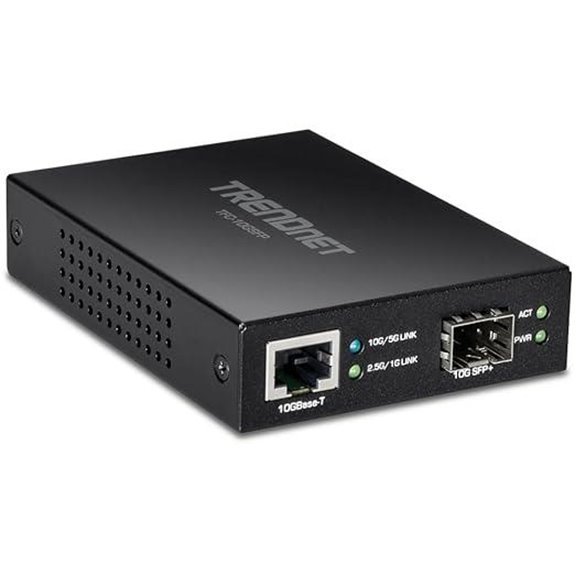 TRENDnet 10GBASE-T to SFP+ Fiber Media Converter