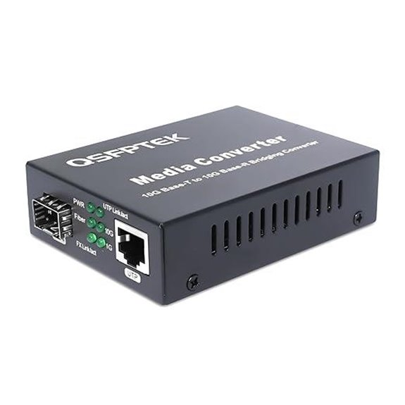10G Ethernet Media Converter with SFP+ Slot