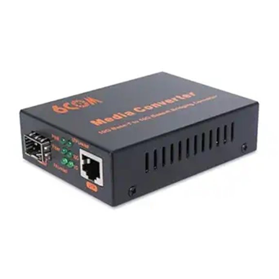 6COMGIGA 10G Fiber Media Converter with RJ45 Port
