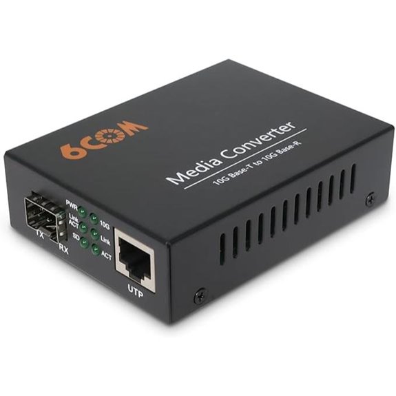6COMGIGA 10G Fiber Media Converter