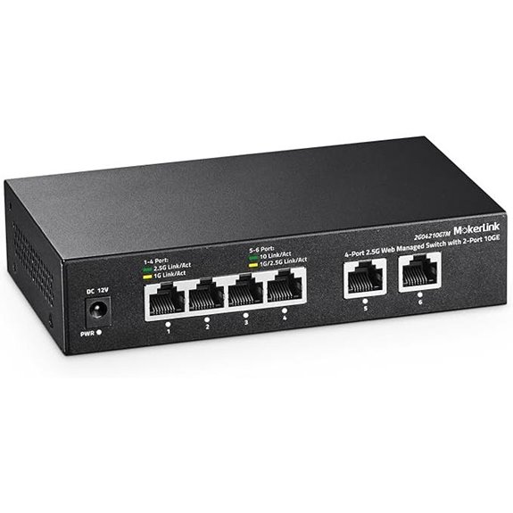 10g managed switch features