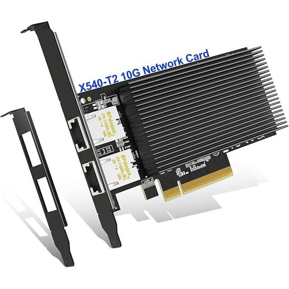 10Gb Dual LAN PCIe Network Card with Intel X540