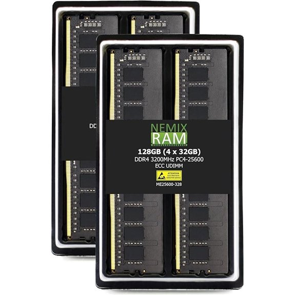 NEMIX 128GB DDR4 3200MHz ECC RAM Kit
