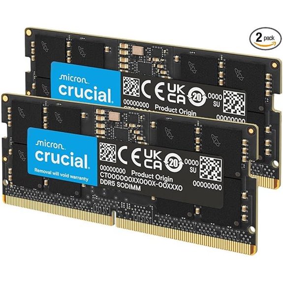 Crucial 128GB DDR5 Laptop RAM Kit (2x64GB)