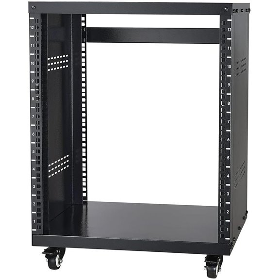 VEVOR 12U AV Rack Stand with Casters