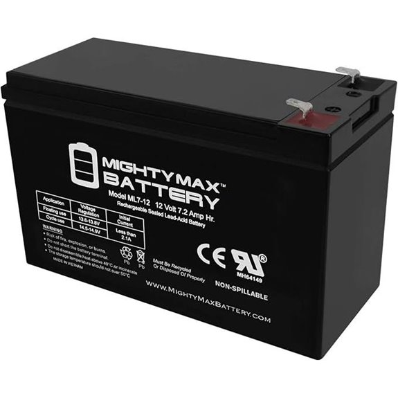 Mighty Max 12V 7.2AH Replacement UPS Battery