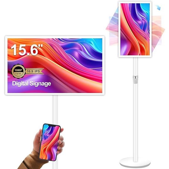 15.6 Touch Screen Digital Signage with Android 11
