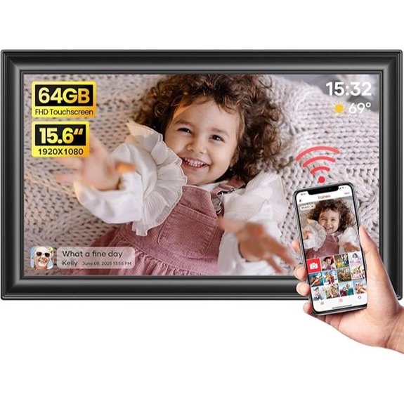 Frameo 15.6 Digital Photo Frame with WiFi