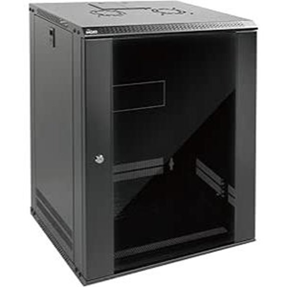 Tecmojo 15U Wall Mount Network Cabinet with Lock