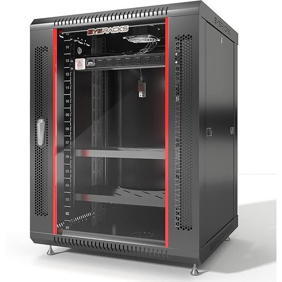 Sysracks Wall Mount Server Rack (15U)