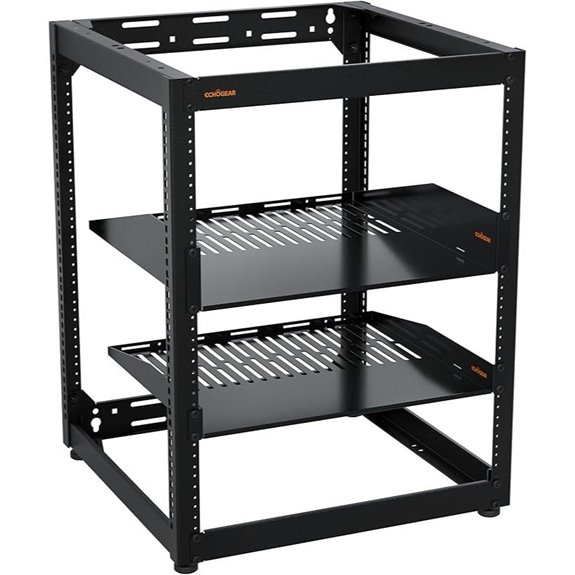 ECHOGEAR 15U Wall Mount Server & AV Rack