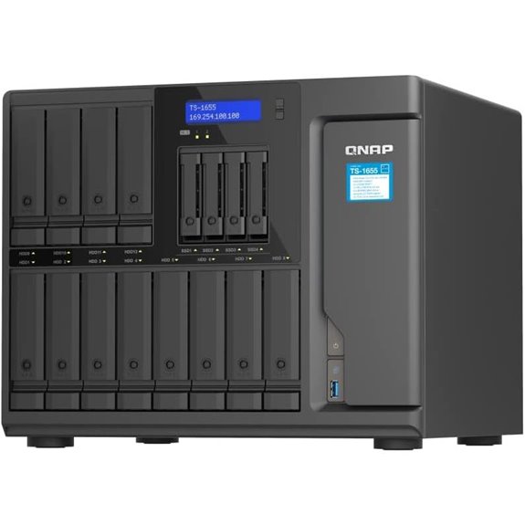 QNAP TS-1655 16-Bay Hybrid NAS with 8-Core Processor