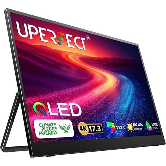 UPERFECT 17.3 4K Portable QLED Monitor