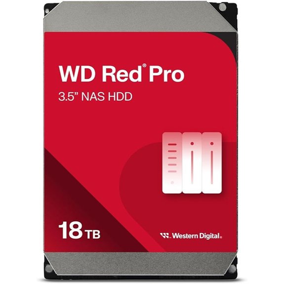 WD Red Pro 18TB NAS Internal Hard Drive