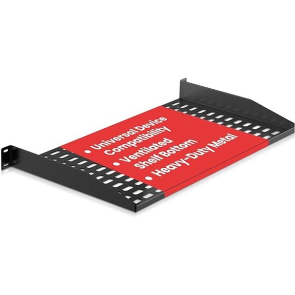 Pyle 19-Inch Vented Wall Rack Shelf (PLRSTN14U)