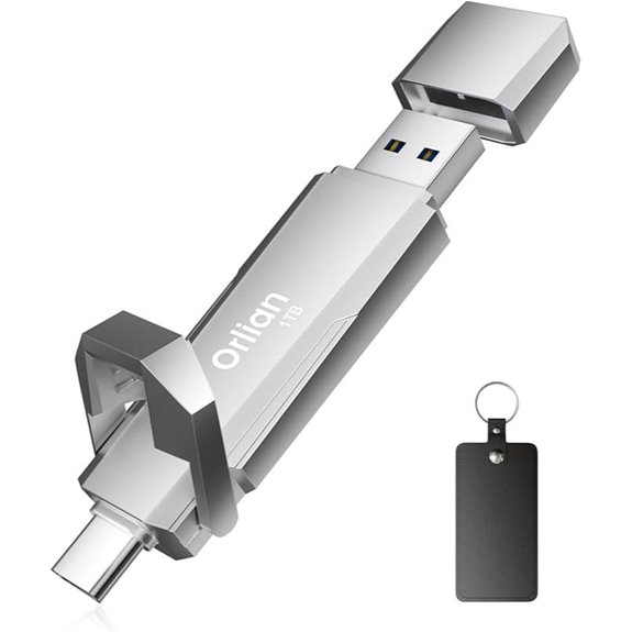 1TB External Portable SSD USB Solid State Drive