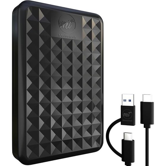 1TB Portable External Hard Drive USB 3.0/Type-C