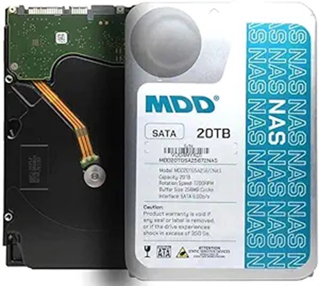 MaxDigitalData 20TB NAS Internal Hard Drive