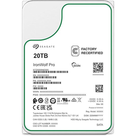 Seagate IronWolf Pro 20TB NAS Internal HDD