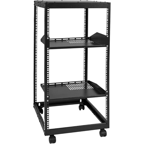 VEVOR 20U Adjustable Open Frame Server Rack