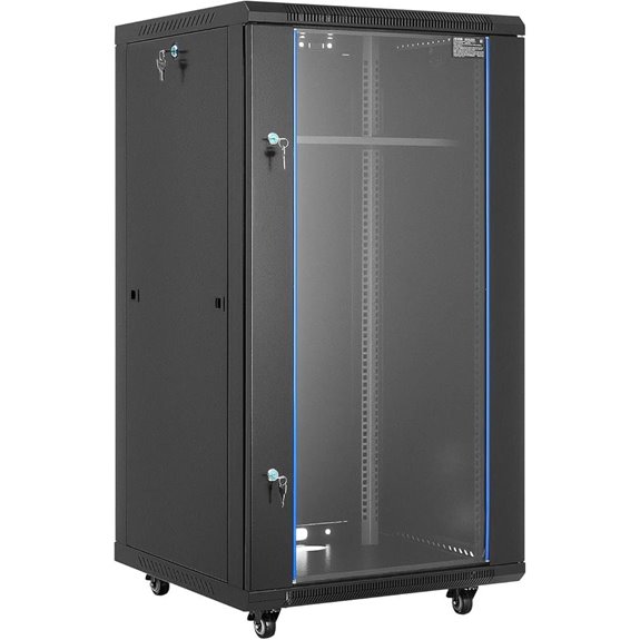 VEVOR 22U Wall Mount Server Rack Cabinet