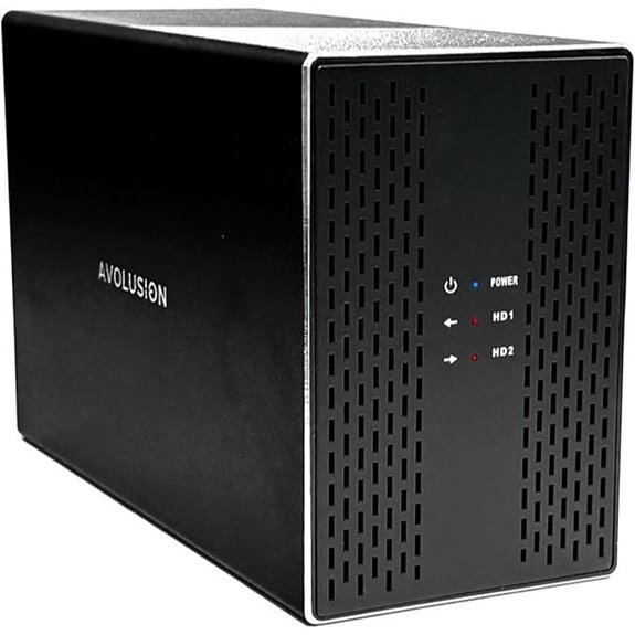 Avolusion 24TB Dual Bay External Hard Drive