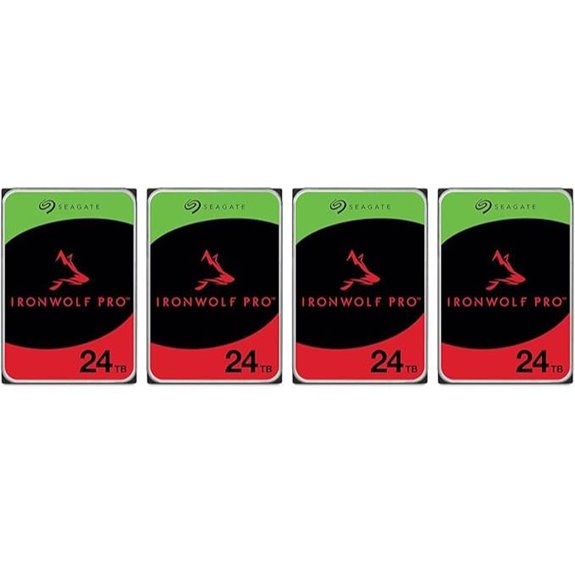 Seagate IronWolf Pro 24TB NAS Hard Drives (4-Pack)
