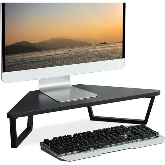 TEAMIX 26-Inch Triangle Monitor Stand Riser