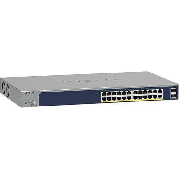 NETGEAR 26-Port PoE Gigabit Switch with Cloud Management